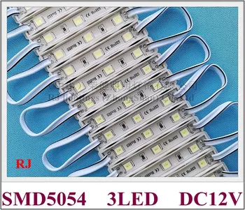 SMD 5054 LED modul pre prihlásenie channel list LED svetlo modul DC12V 3 led 1.2 W 130lm 64mm*9 mm*4 mm vysoké svetlé