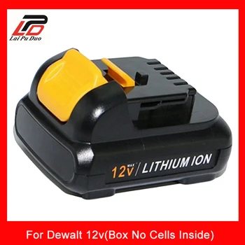 Pre Dewalt 12v Li-Ion Nabíjateľnú Batériu prípade Plastových Shell( Box Č Bunky vo Vnútri)