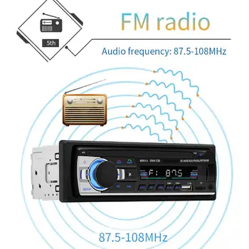 Multimédiá - MP3 Prehrávač s dvomi USB Nabíjanie Telefónu FM/AUX/U Diskov/Bluetooth/Kartu Prehrávanie 12V Auto Nabíjačku MP3 Prehrávač SWM-530