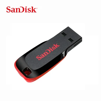 SanDisk USB Flash Disk 128 GB USB 2.0 64 GB 32 GB, 16 GB Memory Stick Mini Pero Jednotky Podporu Úradné Overenie doprava zadarmo