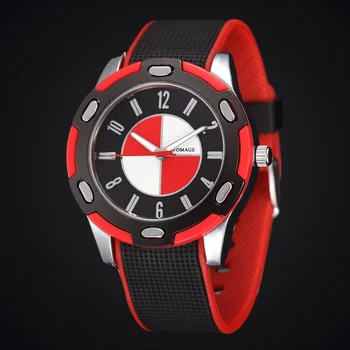 Športové Hodinky 2020 Nové Štýlové pánske Vojenské Quartz Casaual Náramkové hodinky Silikónové Watchband Analóg Quartz Hodiny Hot relogio