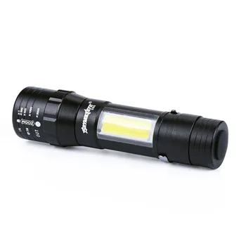 Mini Baterka 14500/AA Batérie Baterky Prenosné Zoomovateľnom Lampa Svetlo Hliníkovej Zliatiny Vonkajšie Osvetlenie Nástroje 93x22x20mmmm
