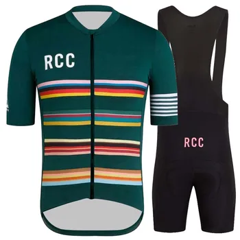 2020 Ralvpha Tím Cyklistické Nastaviť Mužov-Krátke rukávy Cyklistické Oblečenie Mtb Cyklistické Oblečenie Triatlon Jednotné Jersey Cyklistické RCC Pro