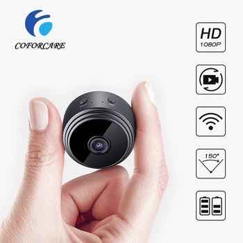 COFORCARE 1080P Mini Wifi Kamera Home Security IP Kamera CCTV Video Záznam Kamery INFRAČERVENÉ Nočné Videnie Pohybu Zistiť Cam