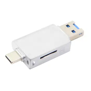 USB-C Typ C / USB 2.0 NM Nano Pamäťovú Kartu & TF (Micro SD Card Reader pre Huawei Mobilný Telefón & Notebook