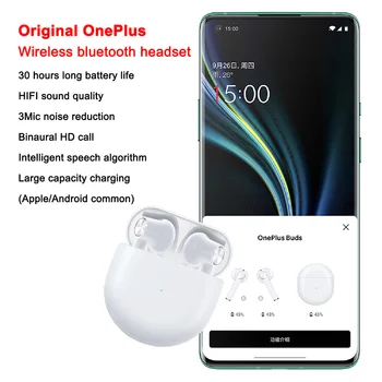 Nové Oneplus Puky Globálna Verzia Bluetooth 5.0 Bezdrôtové Slúchadlá TWS IP55 20 Hodín Zvýraznenie Basov Hudby Športové Slúchadlá Pre Oneplus 8 T