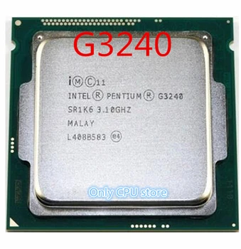 Procesor Intel Procesor G3240 LGA1150 22 nanometrov Dual-Core funguje správne Desktop Procesor