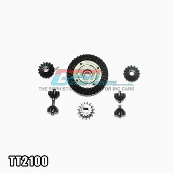 TAMIYA Tamiya TT02 TT02B ocele celý set vidlica gear + hlavné zub kolesa-rukáv TT2100