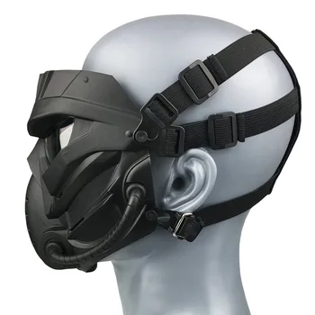 Airsoft Taktické Masku na Tvár Lebky Paintball Hry CS Oblasti celotvárová Maska Lov Vojenské Cyklistické Masky pokrývku hlavy Ochrany