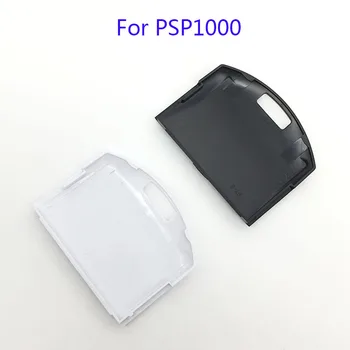 100ks/veľa Clour Späť Na PSP1000 kryt batérie/batérie, Dvere krytie opravy časť pre PSP 1000