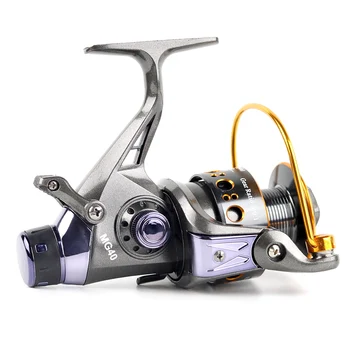 Nové Dvojité Brzdy Dizajn Fishing Cievky Super Silné Carp Rybárske Feeder, Spinning Cievky kolovrátok typ rybárske kolesa MG