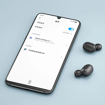 Xiao Redmi Airdots S TWS Bezdrôtové Stereo Slúchadlá airdots 2 Bluetooth 5.0 Redukcia Šumu S Mikrofónom Slúchadlá AI Ovládanie Hlasom