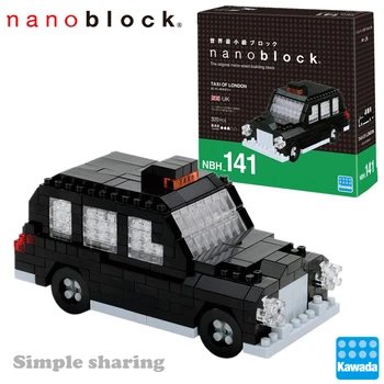 NBH141 Nanoblock Taxi v Londýne Inc 320 Kusov Pamiatky Vidieť, Seriál 12 Rokov+