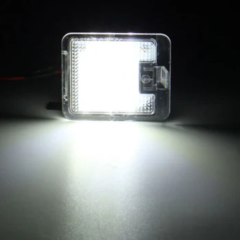 1 Dvojica LED SMD Bočné Zrkadlo Puddle Svetlá Spätného Zrkadla Svetlá Na Ford Mondeo, C-Max, Kuga, Focus Uniknúť Auto Príslušenstvo