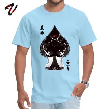Ace T-shirt Mužov Poker Karty Ženy Tričko Printed Sexy Letné Šaty, Hip Hop Mens O Krk Krátky Rukáv Bavlna Tee Tričko Swag Topy
