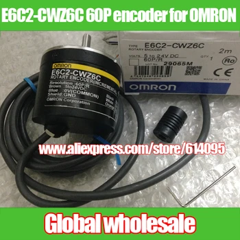 1pcs E6C2-CWZ6C 60P/R rotačný encoder pre OMRON / 60 line optických snímačov