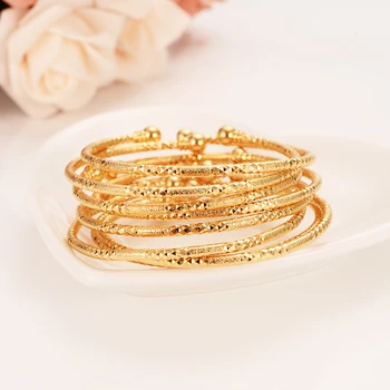 Môžete Otvoriť Módne Dubaj Náramok Šperky 18 k pevnej Jemné Žlté Zlato GF Dubaj Náramok pre Ženy, Afrika, Arabské Položky Vyberte Ceny
