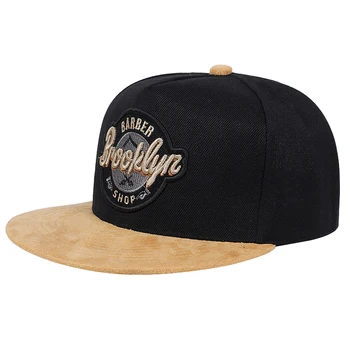Značka BROOKLYN SPP čierne nastaviteľné hip hop snapback klobúk pre mužov, ženy, dospelých pokrývku hlavy vonkajšie bežné slnko baseball cap