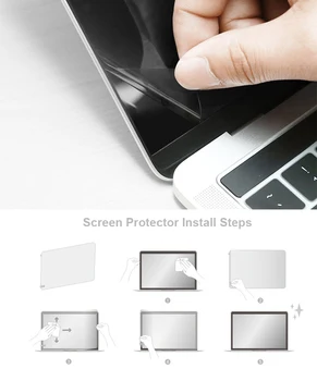 10pcs Zmazať Displej Film pre macbook Pro 13 Dotykový Panel A1706 A1989 A2159 screen Protector macbookpro Touchbar 13.3 Displej Krytu
