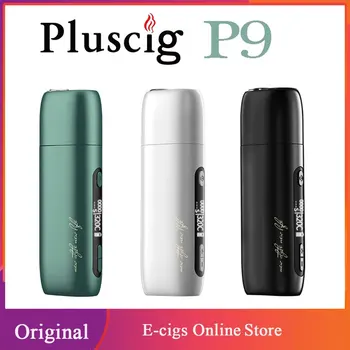 Pôvodné Pluscig P9 Nabitá Elektronických Cigariet Dym Vape Box súpravy na Rýchle Nabíjanie Kontinuálne Smokable f/ Kúrenie Tabaku Stick