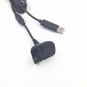 20pcs Čierna Farba, USB Nabíjací Kábel, Napájací Kábel Nabíjačky náhrada za Bezdrôtový ovládač pre Xbox 360 nabíjací Kábel