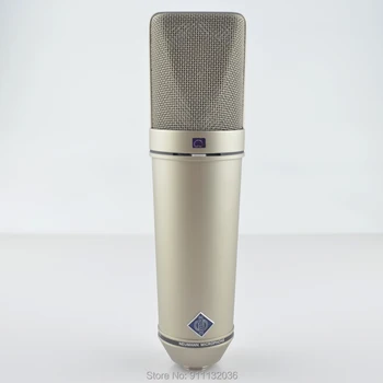 U87AI Top Studio Mikrofón, U87 Profesionálne Kondenzátora Vokálny mikrofón,Vysoká Kvalita Supercardioid Mic 87AI