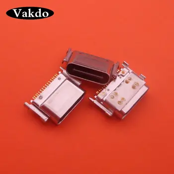 5 KS Typu C, USB Pre LG K50S Nabíjací Dock Konektor Poplatok Port Zásuvka Jack Konektor