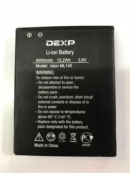 MATCHESY ForDEXP Ixion ML145 Výmena Batérie Vysokej Kvality Veľká Kapacita 4000mAh zálohovať Bateria Pre DEXP Ixion ML145 Telefón