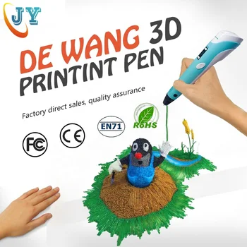 Pôvodné Veľkoobchod Kreslenie Tlačiareň 3D Pero S 1.75 mm CHKO Vlákna Náplne printpen Tlač Pero 3D Tlačiarne Pero