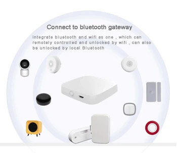 Smart Šuplíku Skrinky Zámok Keyless Bluetooth Tuya APP Odomknúť Anti-Theft Bezpečnosť detí File Security Wifi Zablokovať Telefón Ovládanie Zámku