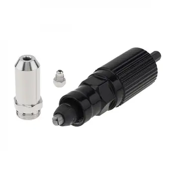Black Legovanej Ocele Elektrické Nit Zbraň Vŕtať Adaptér Nitovanie Nástroj s 2.4 mm 3,2 mm 4.0 mm 4,8 mm Nit Hlavu a Rukoväť Kľúča