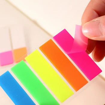 30pack/veľa Farebné Fluorescenčné Klasifikované index Memo Pad Poznámok Memo Notebook Poznámka Papier, Nálepky, Školské potreby
