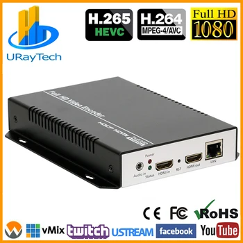 MPEG4 HDMI Video Audio IP Encoder IPTV H. 264 RTSP RTMP Live Encoder pre IPTV, Živé Vysielanie Wowza Škubnutí Youtube, Facebook Live