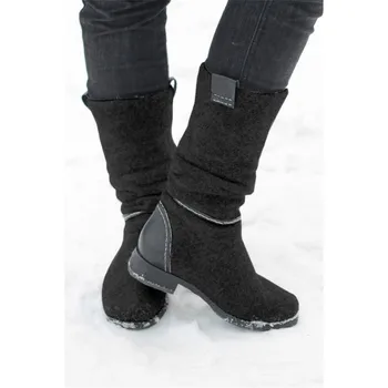 MORAZORA 2020 nový príchod členková obuv pre ženy pošmyknúť na nízke podpätky príležitostná obuv jeseň zimné topánky dámy veľká veľkosť 35-47