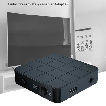 Bluetooth 5.0 Audio Prijímač, Vysielač AUX Konektor USB Hudbu Stereo Bezdrôtových Adaptérov pre Auto, TV, MP3, PC 2 v 1 RCA, 3.5 MM 3.5
