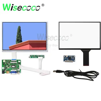 10.1 palcový LCD dotykový displej 1280*800 1000 nitov s 40 pinov VGA HDMI vodič doska pre pad&tablet vonkajšie displeja