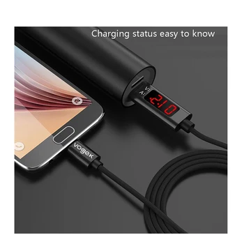 Vogek USB Typu C Telefónny Kábel pre Samsung Huawei Napätie a Prúd Typ Displeja-C Rýchle Nabíjanie, Synchronizáciu Údajov USB-C Telefónny Kábel