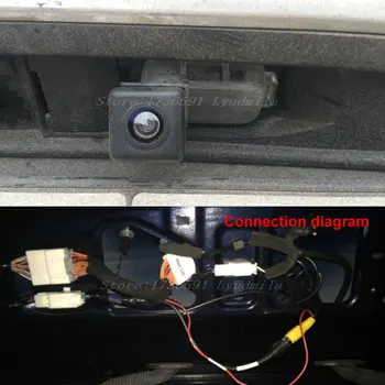 Pre Mazda 3 Mazda3 Hatchback BM BN 2016 2017 2018 OEM Displej Kompatibilné HD CCD Auto Backup Zadnej strane parkovacia Kamera