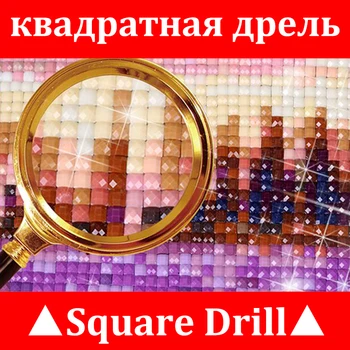 Kolo Diamond Maľovanie 5D Výšivky Diamond Mozaika Drahokamu Maľovanie Žena V Čiernom Odeve Nosiť Klobúk Darček XU