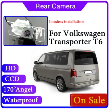 Auto Kamera Pre Volkswagen VW Transporter T6~2020 zálohovať Fotoaparát Vodotesný Funkcie CAM