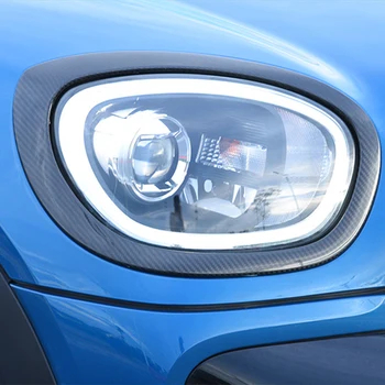 Auto Svetlometu Uhlíkových Vlákien Dekorácie Rám Taillght Nálepka Pre BMW MINI Cooper S F54 F55 F56 F57 F60 Auto Styling Príslušenstvo