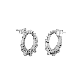 CKK Náušnice Ľadovej Krásy Stud Náušnice Rýdzeho Striebra 925 Šperky pre Ženy Earings Brincos Oorbellen Pendientes
