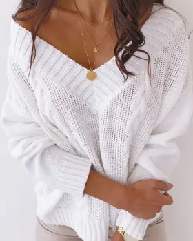 Jeseň hot sveter tvaru vlny bežné žien T-shirt zimné oblečenie pre ženy ostrihané sveter žena svetre