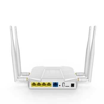 Odomknúť 1200Mbps Bezdrôtový 4G Router 4G LTE Dual-band 2.4 g&5.8 g Gigabit router Podporu SIM Kartu a 4pcs Externé Anten