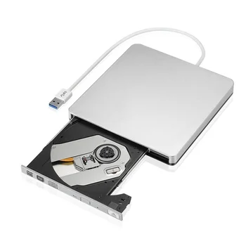 Externé Ultra tenký USB 3.0, dvd napaľovačka diskov dvd-rw, VCD, rw prehrávač rekordér ovládač Ultra Prenosný Mac macbook PRO AIR IMAC PCL