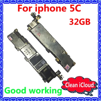 Pre iphone 5 C 32gb Čisté odomknutý iCloud základná doska pre iphone 5C Pôvodnej doske s IOS systému dobré pracovné logic board