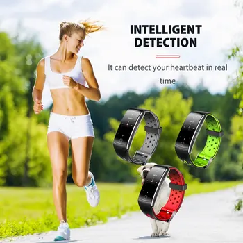 AD22 Smart Hodinky Vodotesné Činnosť Fitness Tracker Náramok Srdcového tepu Muži Ženy Smartwatch
