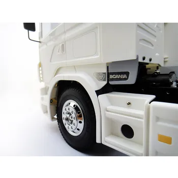 Bočné Vetracie Spoilery Kovové Logo pre 1/14 TAMIYA Scania R470 R560 R620 R730 RC Truck Upgrade Diely