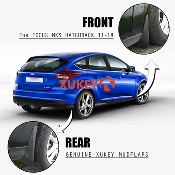Pre Ford Focus 3 MK3 Hatchback 2011 - 2018 nastaviť Blato Klapky Blatníky Mudflaps Splash Stráže 2016 2017 2013 2012