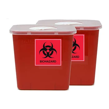 12 KS Biohazard Nálepky Známky Nebezpečných Materiálov Výstražný Štítok Nálepky, Nálepky Vodotesný pre Laboratóriá, Nemocnice Priemyselné Použitie